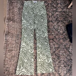 RSQ Mint and Olive Patterned Pants